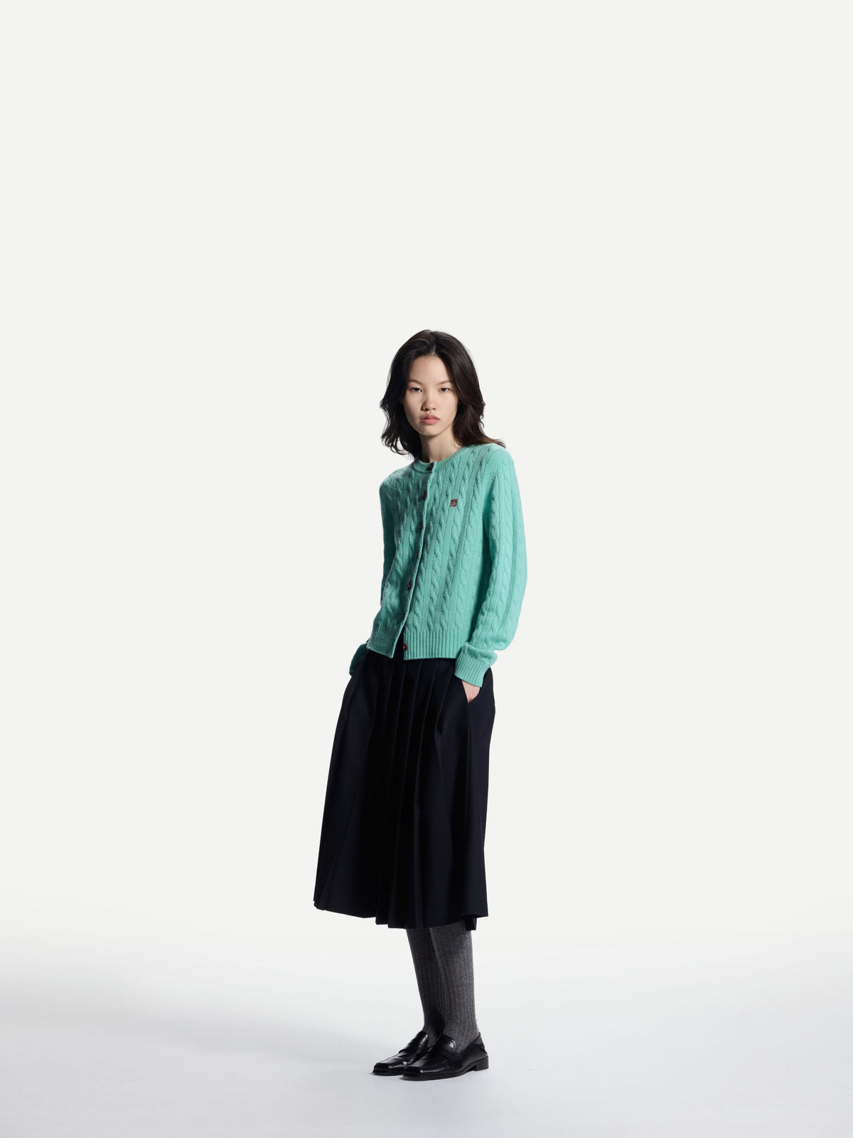 ERDOS x Cambridge  Women's Pure Cashmere Crew-Neck Cardigan