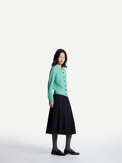ERDOS x Cambridge  Women's Pure Cashmere Crew-Neck Cardigan
