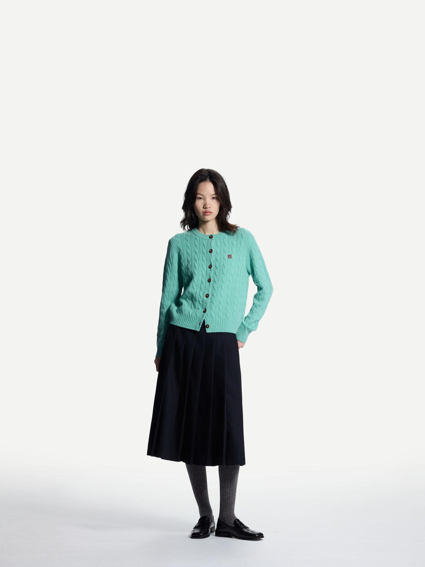 ERDOS x Cambridge  Women's Pure Cashmere Crew-Neck Cardigan
