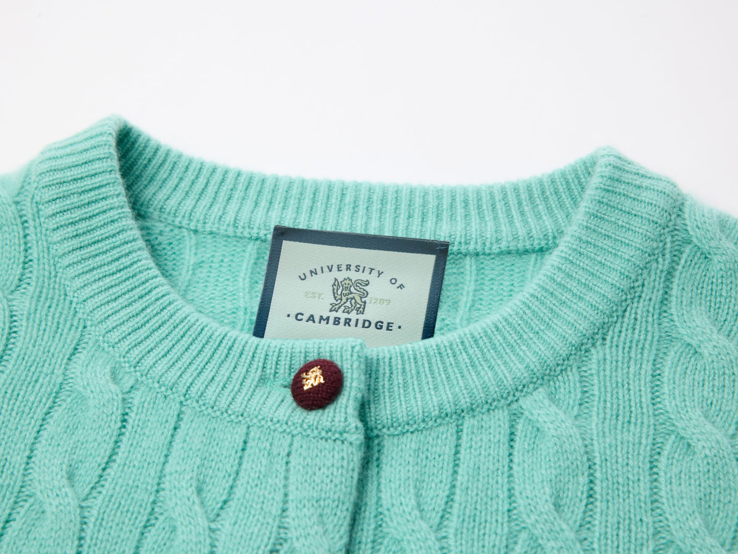 ERDOS x Cambridge  Women's Pure Cashmere Crew-Neck Cardigan
