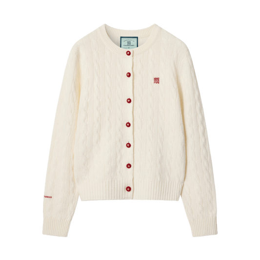 ERDOS x Cambridge  Women's Pure Cashmere Crew-Neck Cardigan