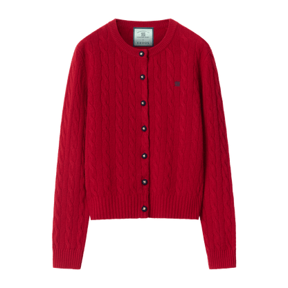 ERDOS x Cambridge  Women's Pure Cashmere Crew-Neck Cardigan