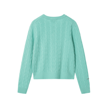ERDOS x Cambridge  Women's Pure Cashmere Crew-Neck Cardigan