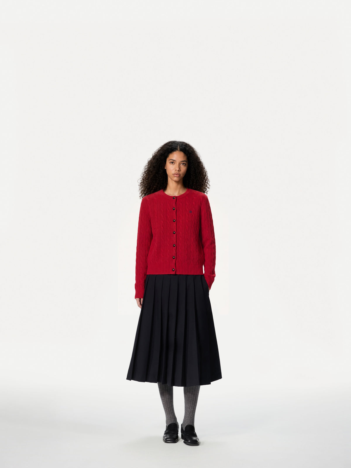 ERDOS x Cambridge  Women's Pure Cashmere Crew-Neck Cardigan