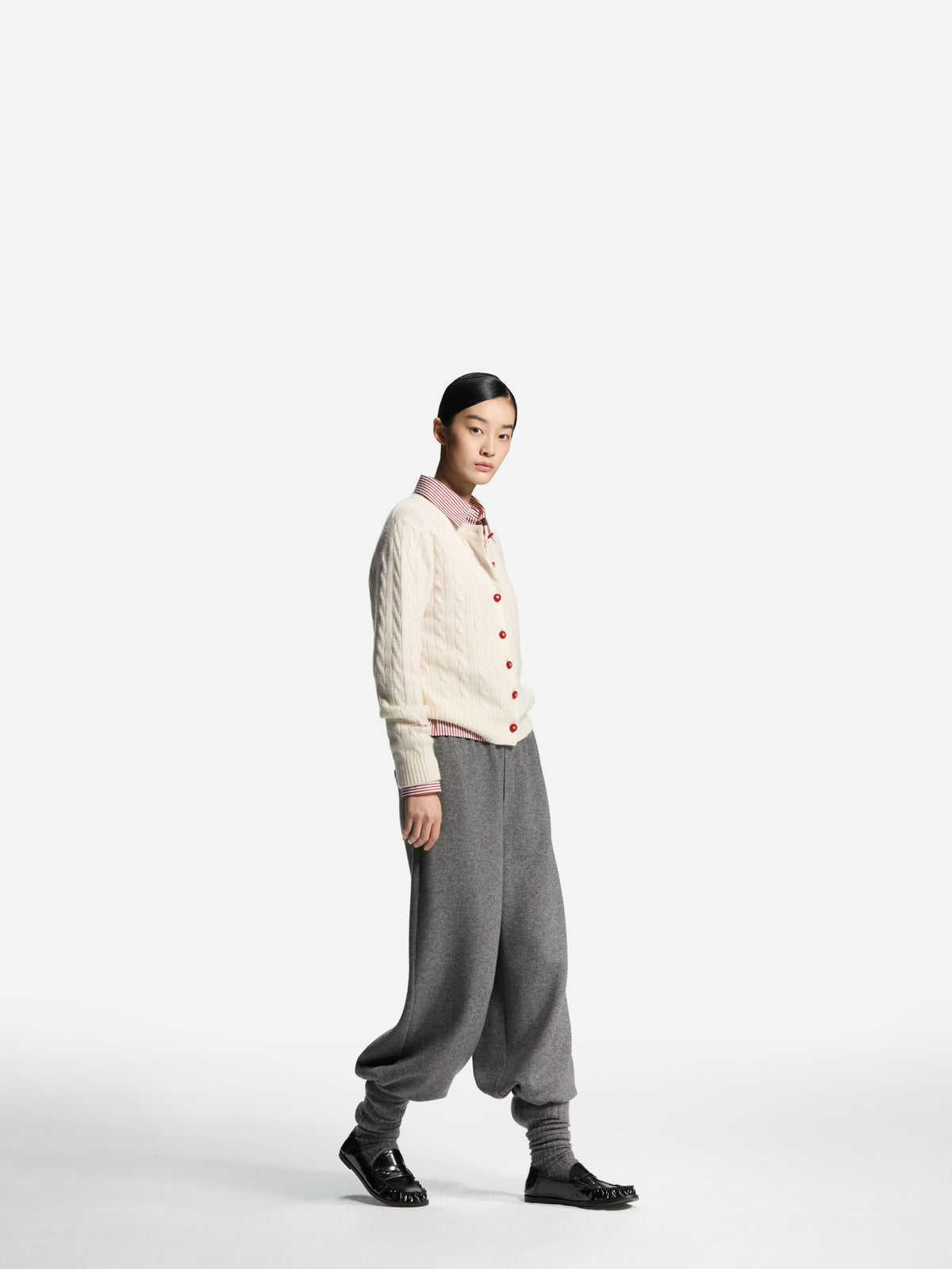 ERDOS x Cambridge  Women's Pure Cashmere Crew-Neck Cardigan