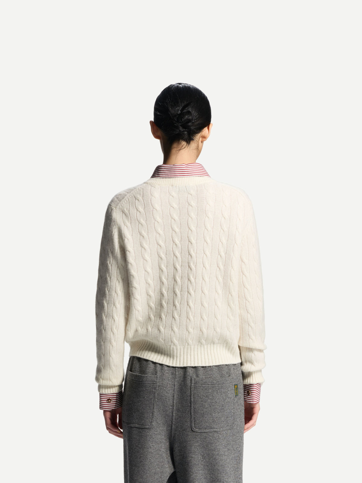 ERDOS x Cambridge  Women's Pure Cashmere Crew-Neck Cardigan