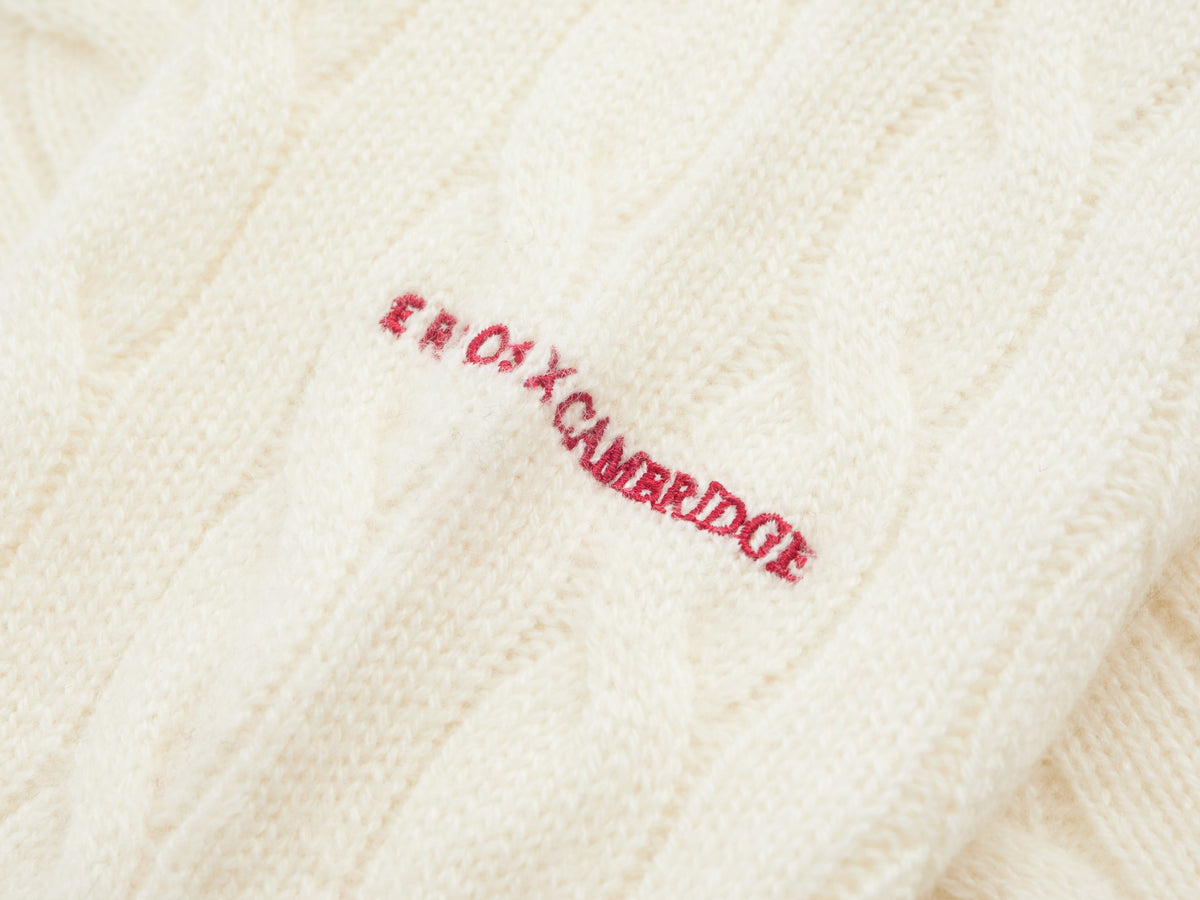 ERDOS x Cambridge  Women's Pure Cashmere Crew-Neck Cardigan
