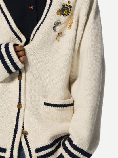 ERDOS x Cambridge  Women's Wool-Cashmere V-Neck Cardigan