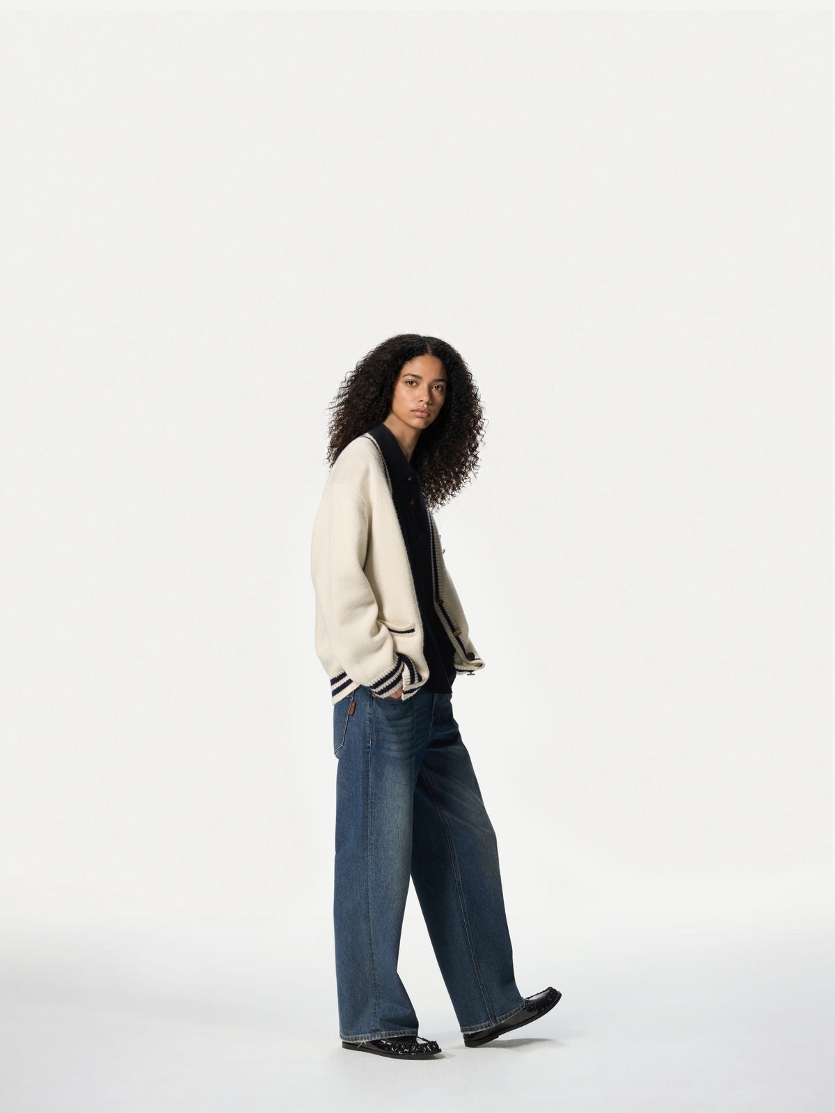 ERDOS x Cambridge  Women's Wool-Cashmere V-Neck Cardigan