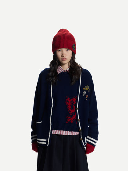 ERDOS x Cambridge  Women's Wool-Cashmere V-Neck Cardigan