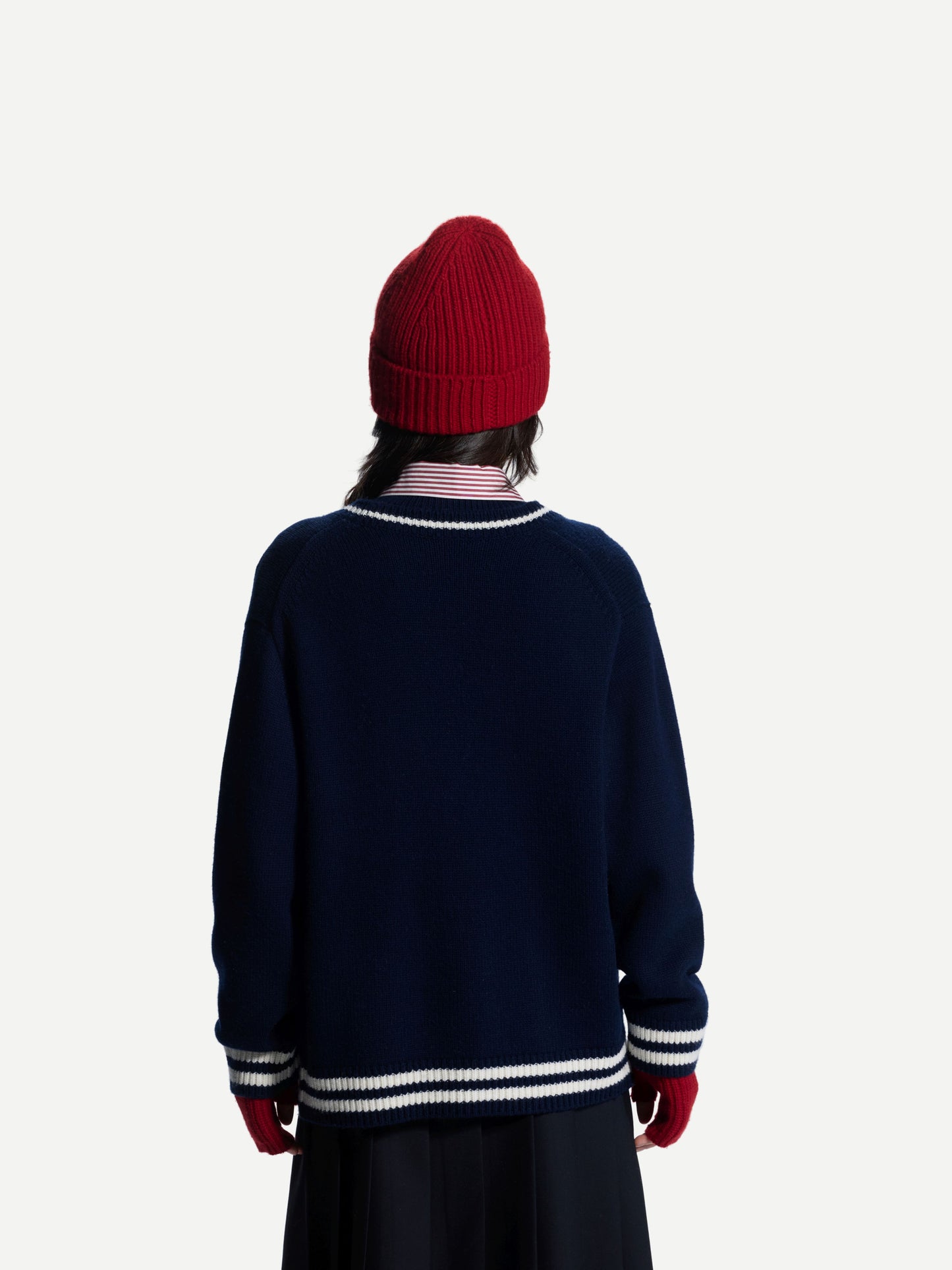 ERDOS x Cambridge  Women's Wool-Cashmere V-Neck Cardigan