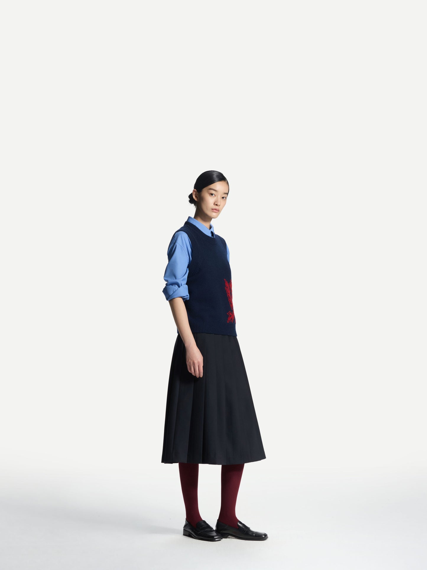 ERDOS x Cambridge  Women's Wool-Cashmere V-Neck Vest