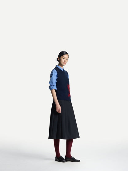 ERDOS x Cambridge  Women's Wool-Cashmere V-Neck Vest