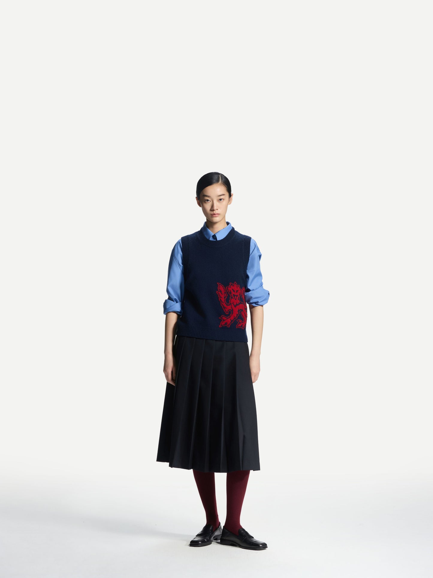 ERDOS x Cambridge  Women's Wool-Cashmere V-Neck Vest