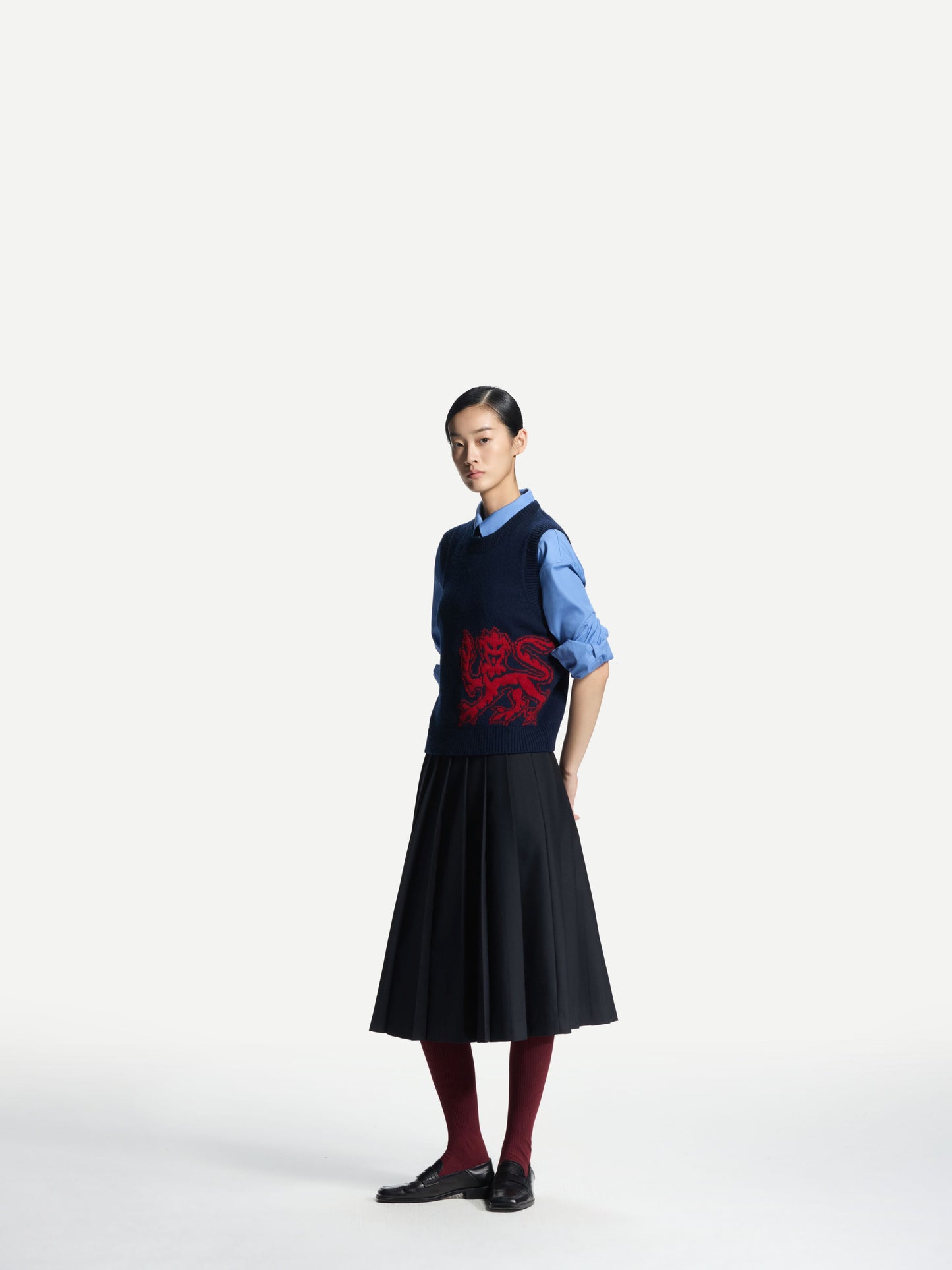 ERDOS x Cambridge  Women's Wool-Cashmere V-Neck Vest