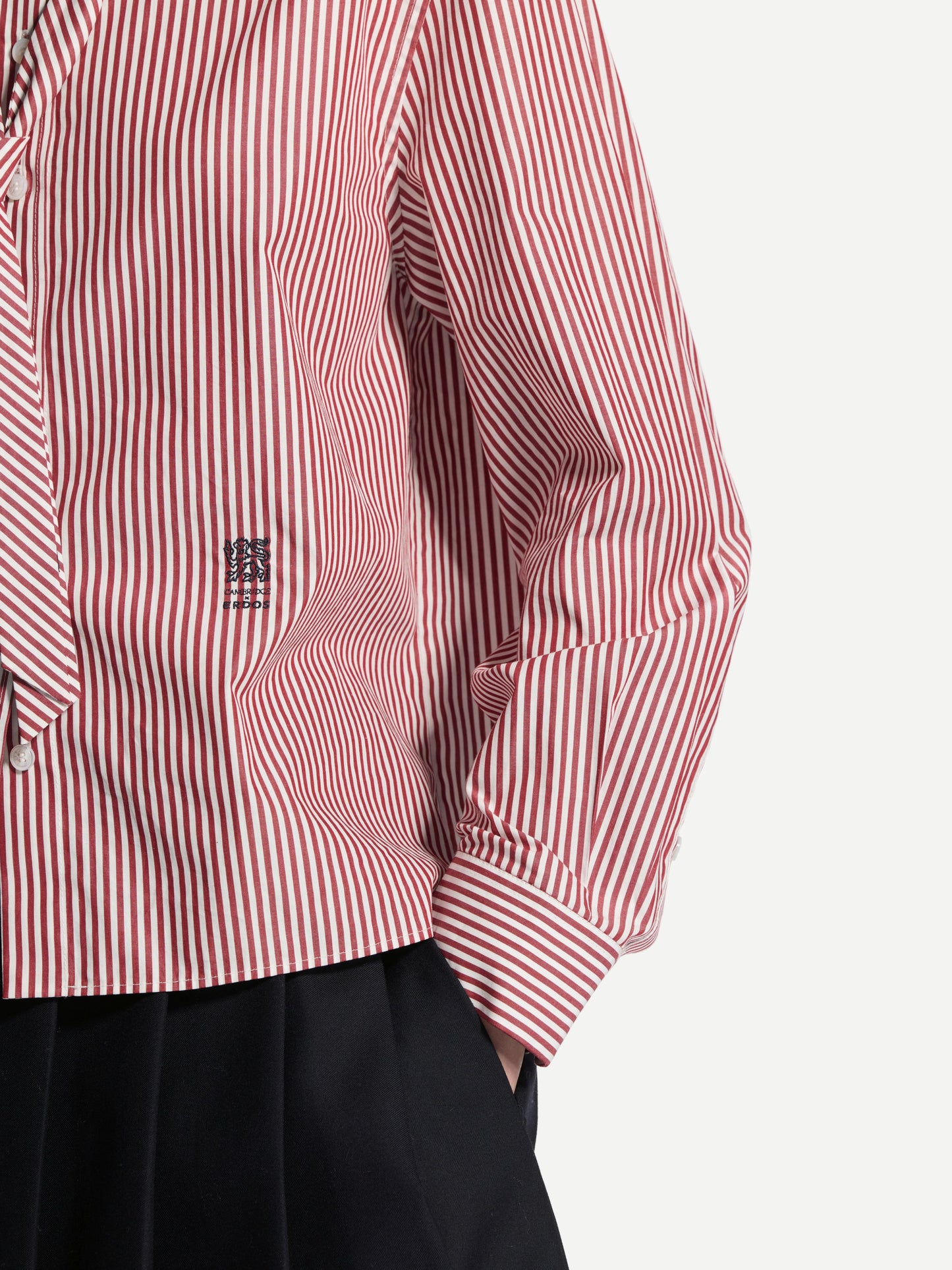 ERDOS x Cambridge  Women's Pure Cotton Shirt Striped