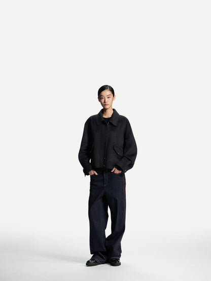 ERDOS x Cambridge Women's Cropped Wool-Blend Jacket