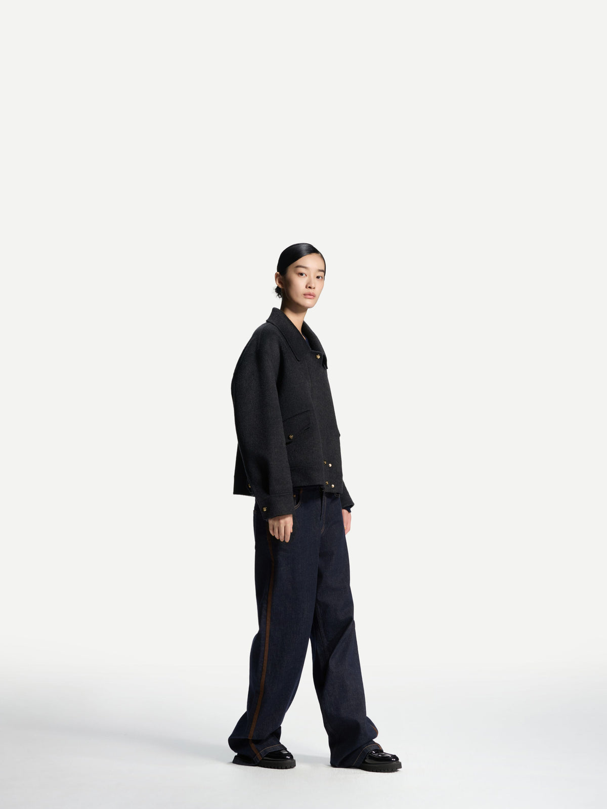 ERDOS x Cambridge Women's Cropped Wool-Blend Jacket