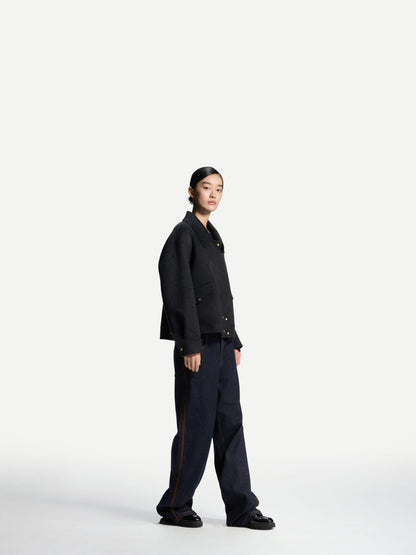 ERDOS x Cambridge Women's Cropped Wool-Blend Jacket