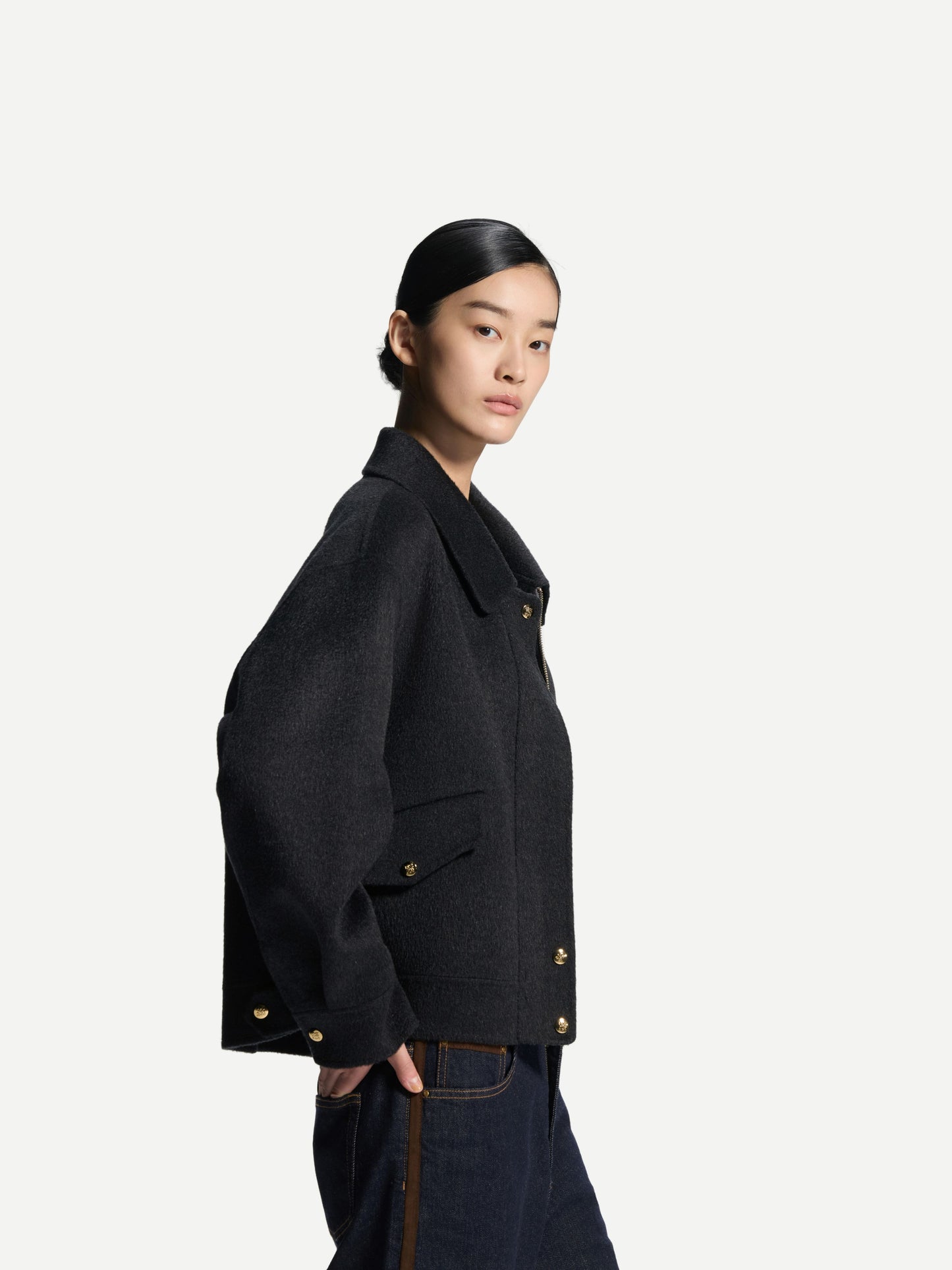 ERDOS x Cambridge Women's Cropped Wool-Blend Jacket
