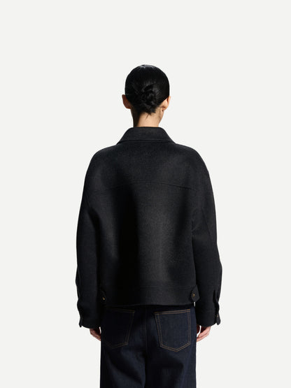 ERDOS x Cambridge Women's Cropped Wool-Blend Jacket