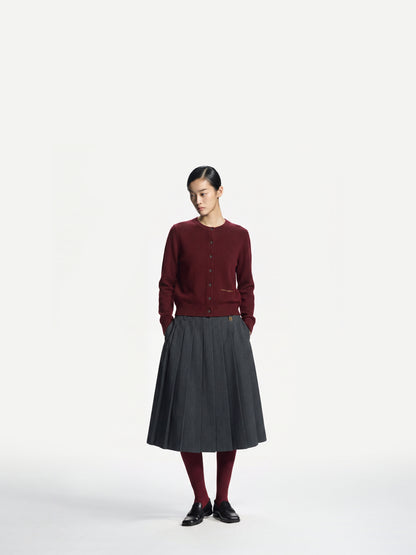 ERDOS x Cambridge Women's Pure Wool Skirt