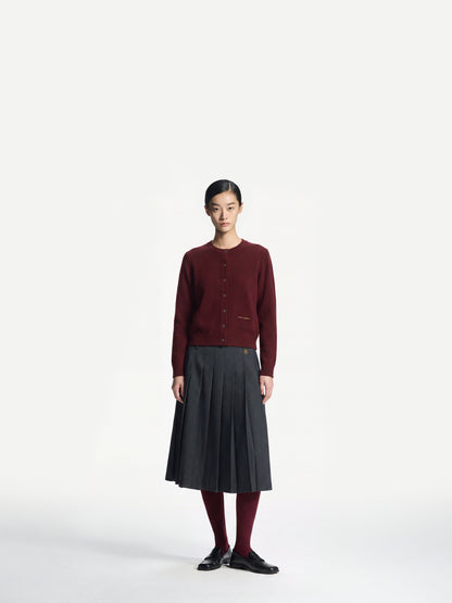 ERDOS x Cambridge Women's Pure Wool Skirt