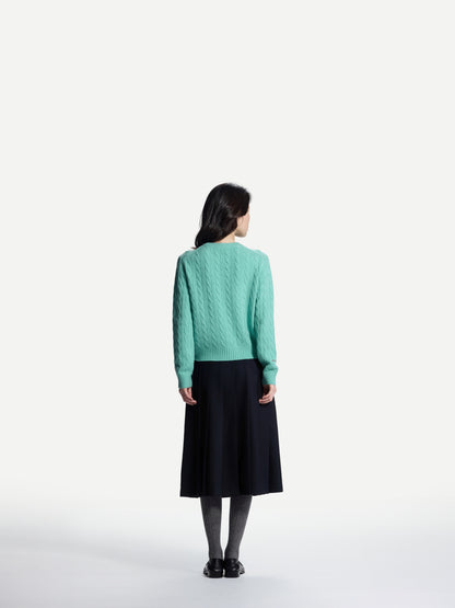 ERDOS x Cambridge Women's Wool-Cashmere blend Skirt