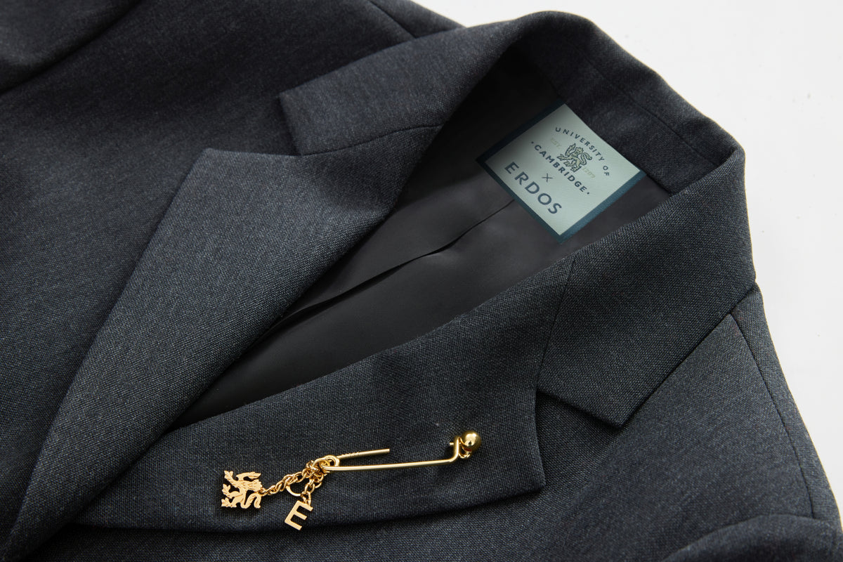 ERDOS x Cambridge Women's Pure Wool Oversized Blazer