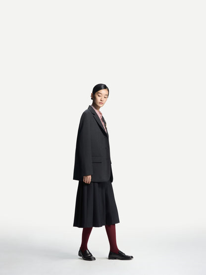 ERDOS x Cambridge Women's Pure Wool Oversized Blazer