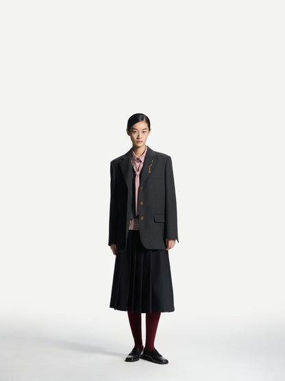 ERDOS x Cambridge Women's Pure Wool Oversized Blazer