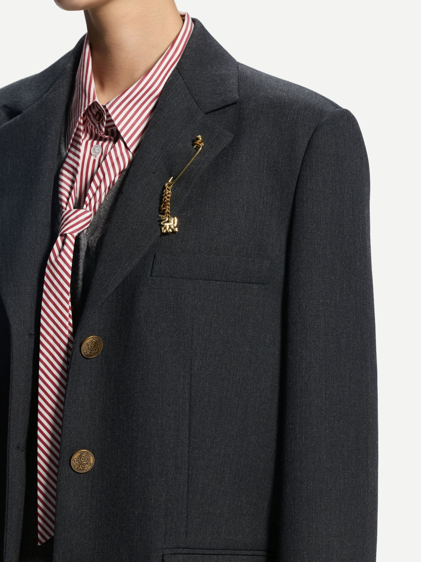 ERDOS x Cambridge Women's Pure Wool Oversized Blazer