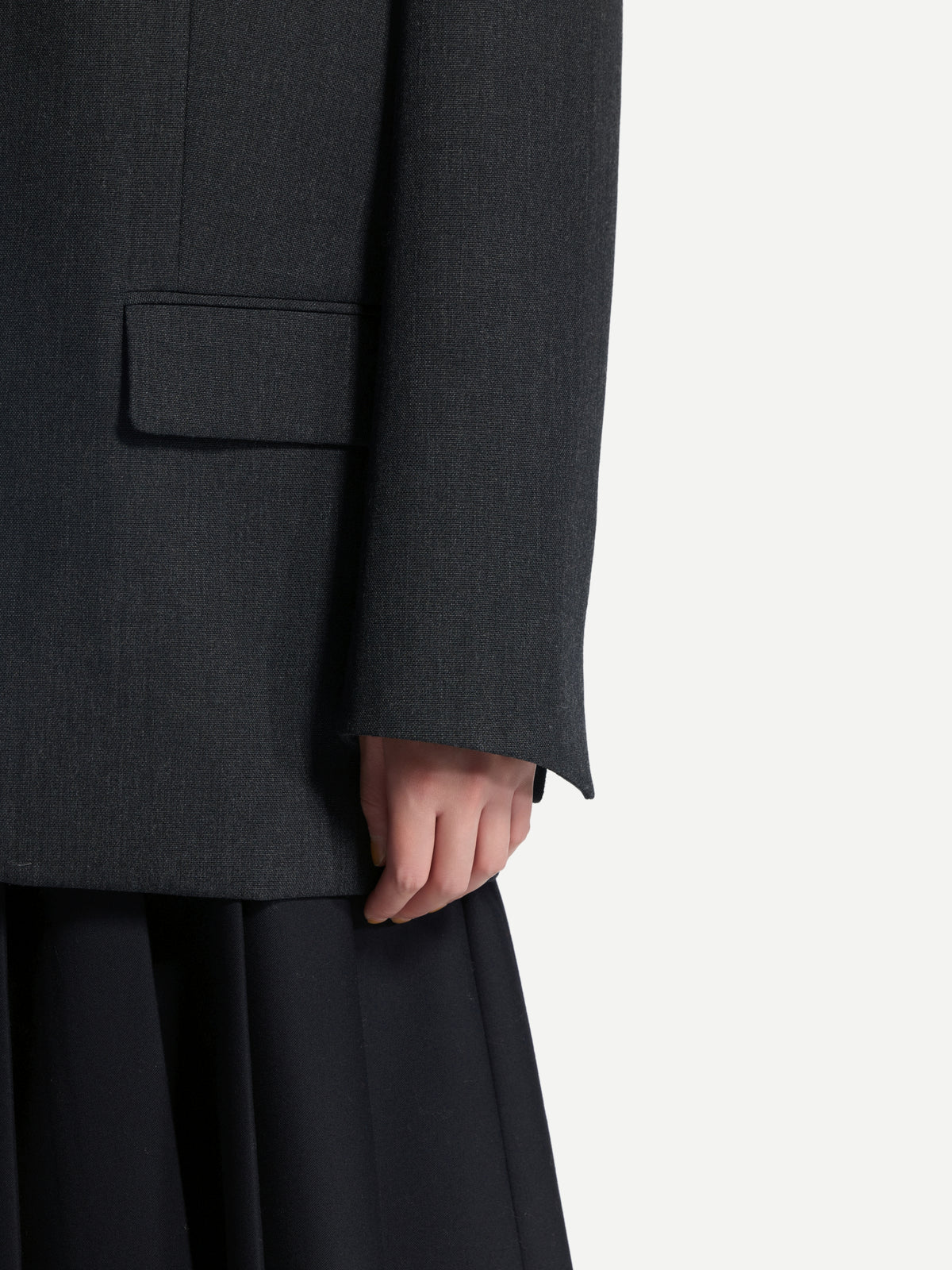 ERDOS x Cambridge Women's Pure Wool Oversized Blazer