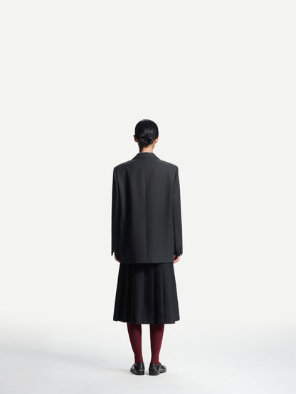 ERDOS x Cambridge Women's Pure Wool Oversized Blazer