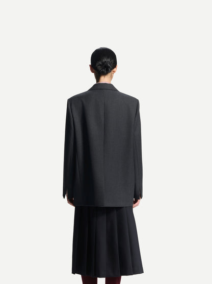 ERDOS x Cambridge Women's Pure Wool Oversized Blazer