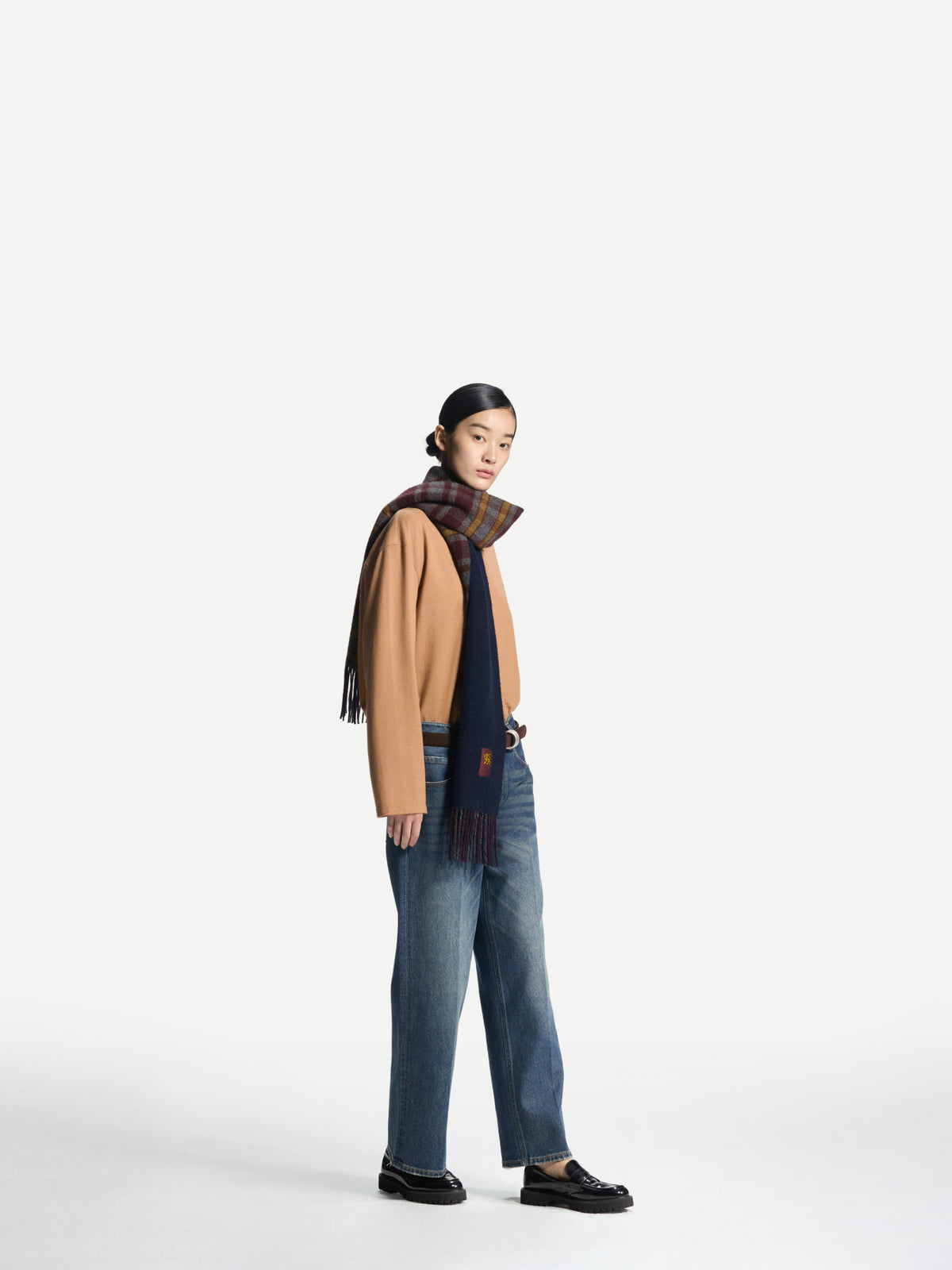 ERDOS x Cambridge Women's Pure Cashmere Check Scarf