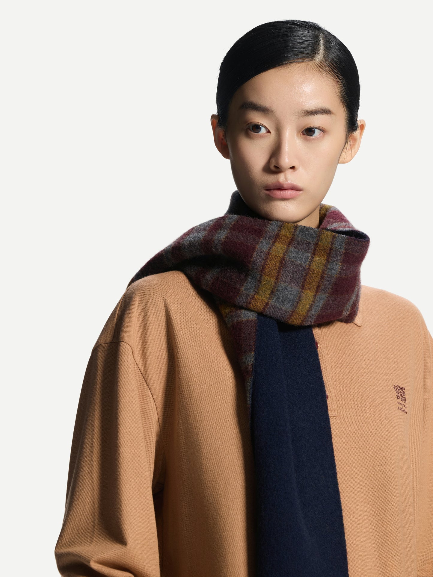 ERDOS x Cambridge Women's Pure Cashmere Check Scarf