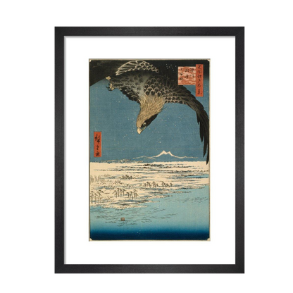 Eagle over Jûmantsubo Plain - Art print