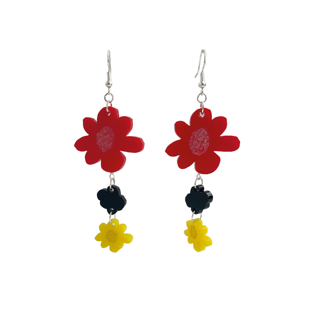 Made This Way Flower Trio - Earrings