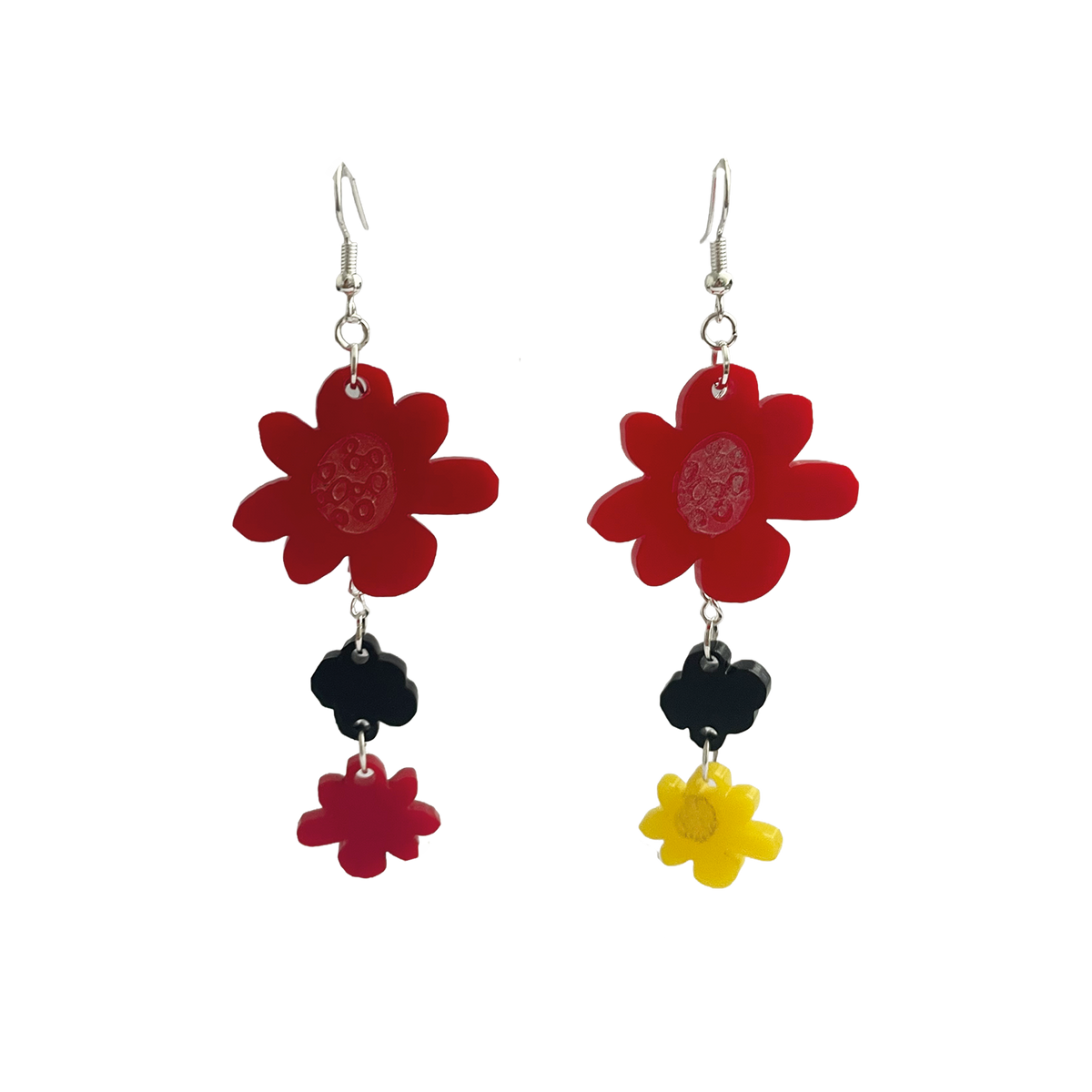 Made This Way Flower Trio - Earrings
