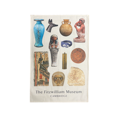 Egyptian Collage - Tea towel