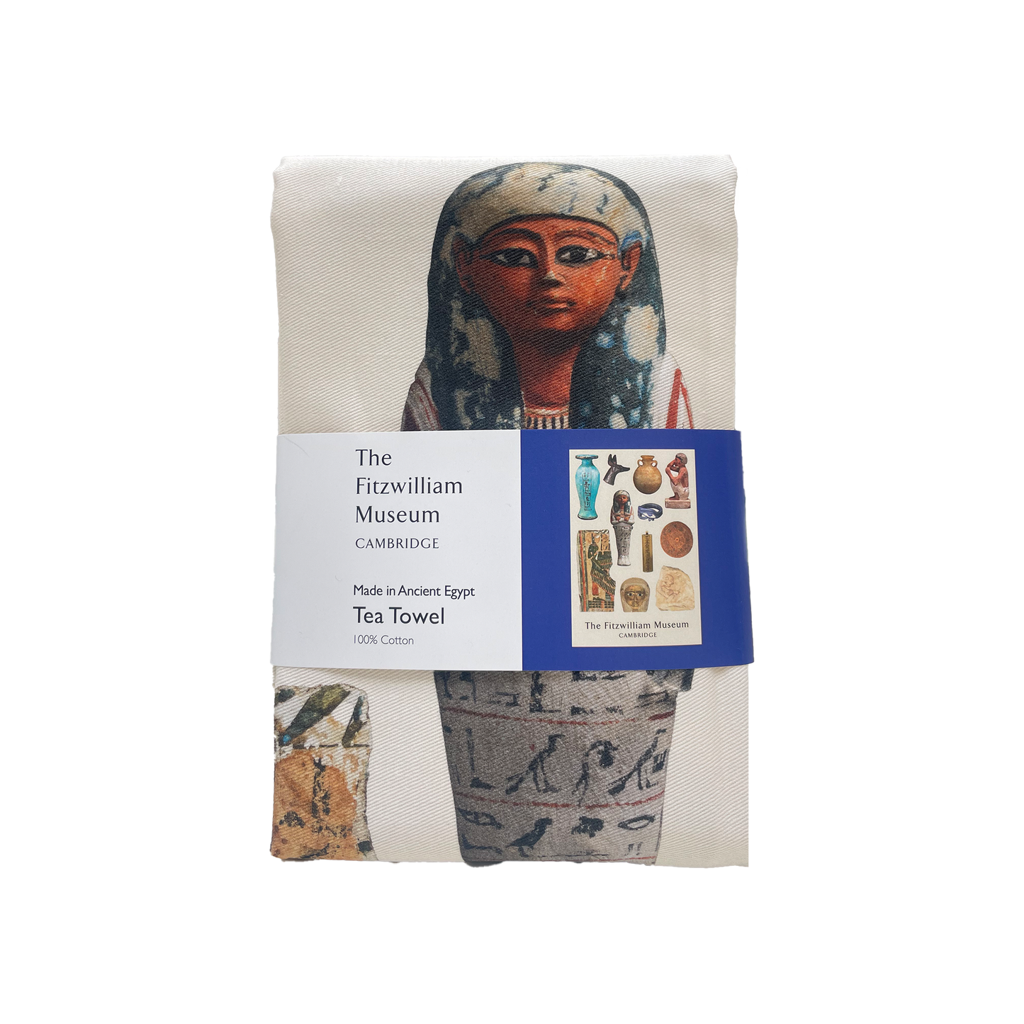 Egyptian Collage - Tea towel