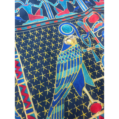 Egyptian Motifs - Habotai silk scarf