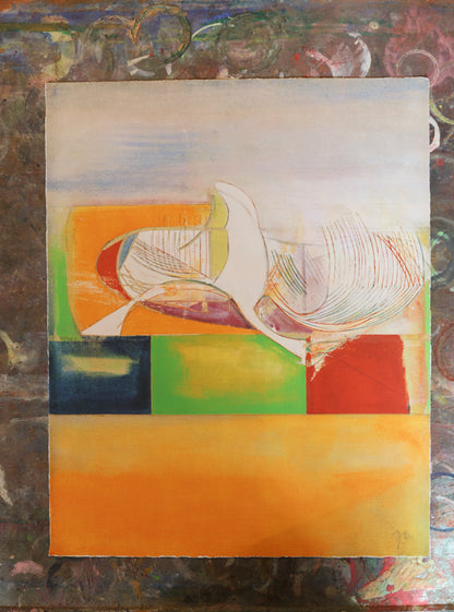 Frank Bowling, Swan, 1964, Limited Edition Art Print