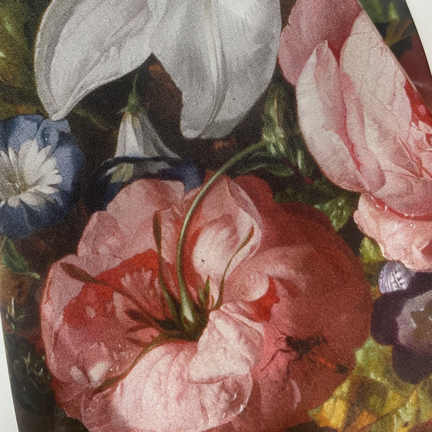 Rachel Ruysch Flowers - Habotai silk scarf