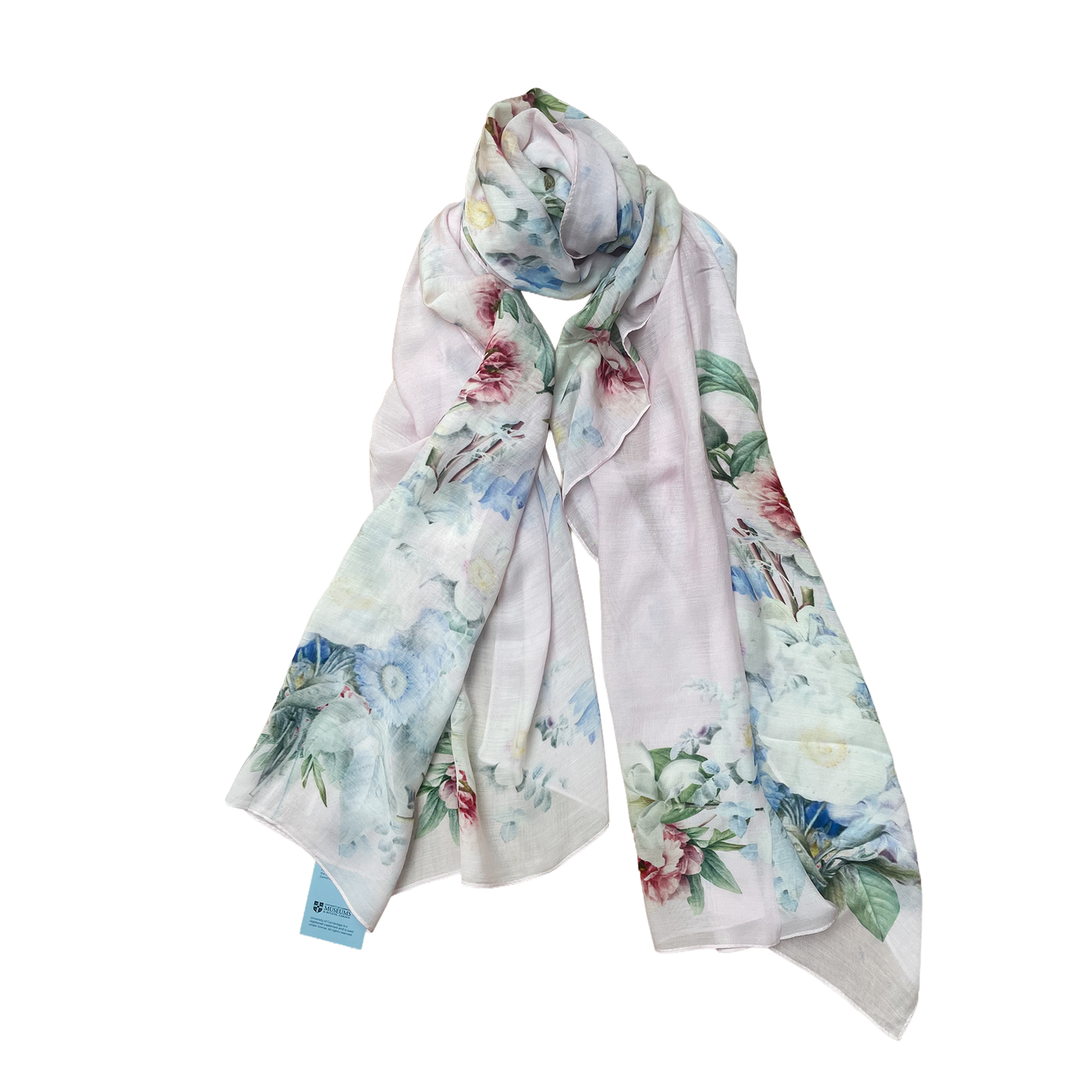 Redoute Flowers - Cotton modal scarf