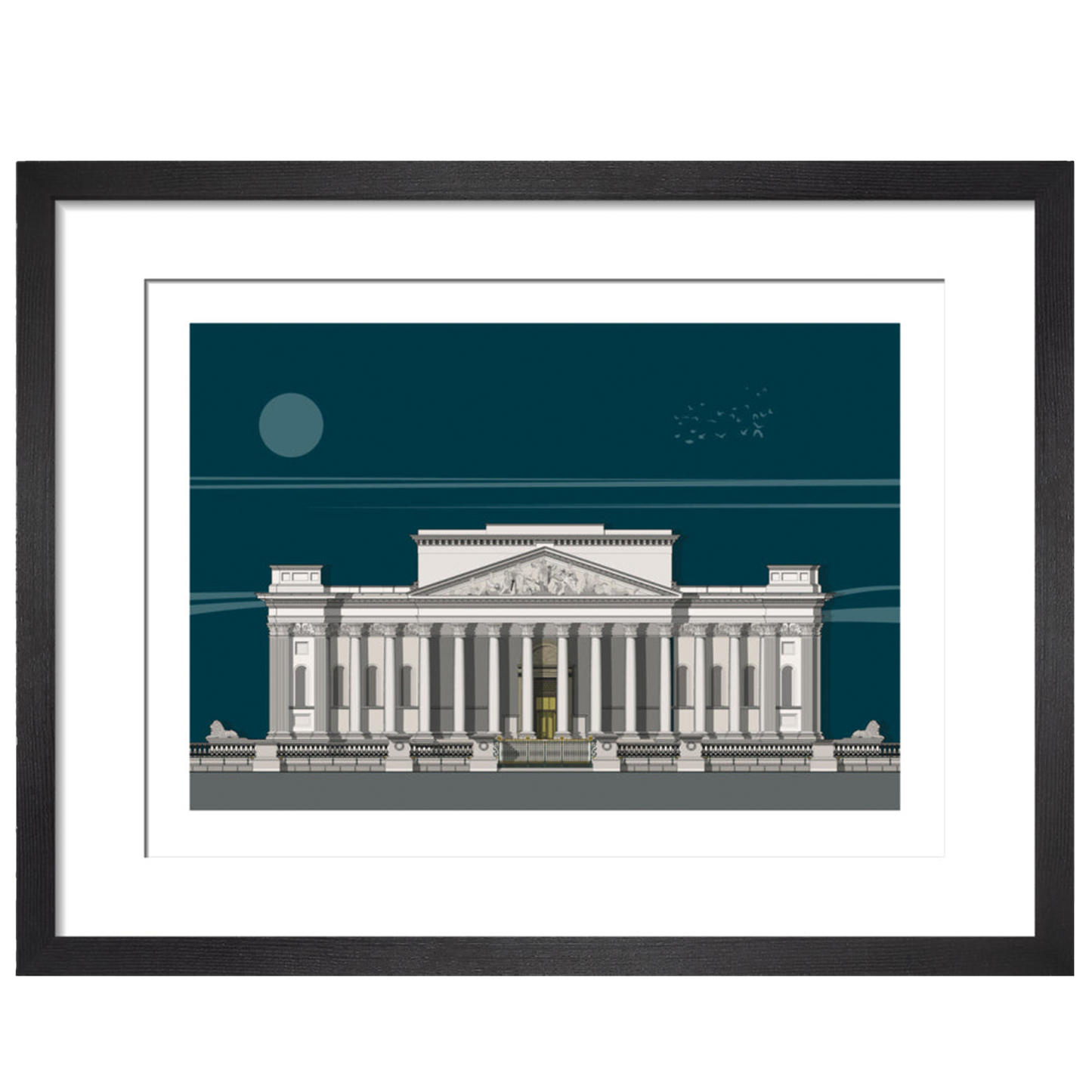 Fitzwilliam Museum Founder's Entrance - Art print