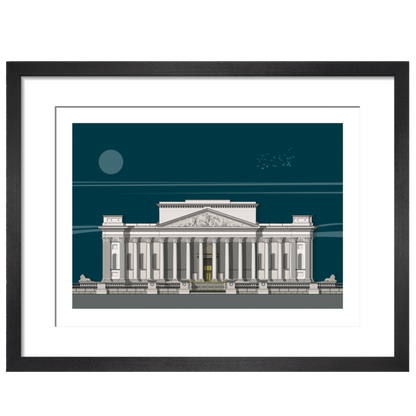 Fitzwilliam Museum Founder's Entrance - Art print