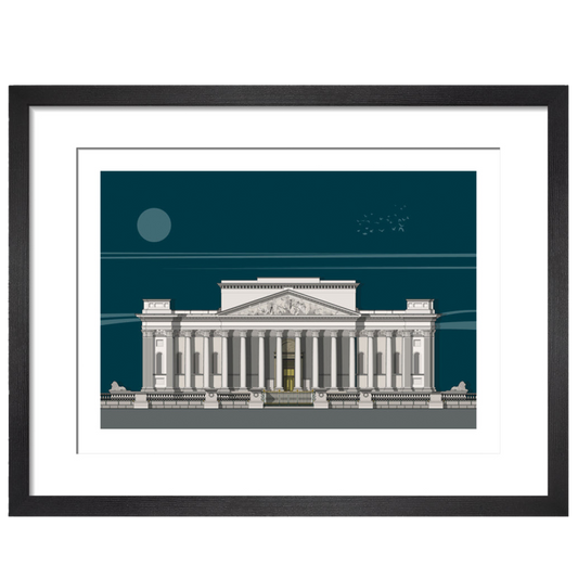 Fitzwilliam Museum Founder's Entrance - Art print