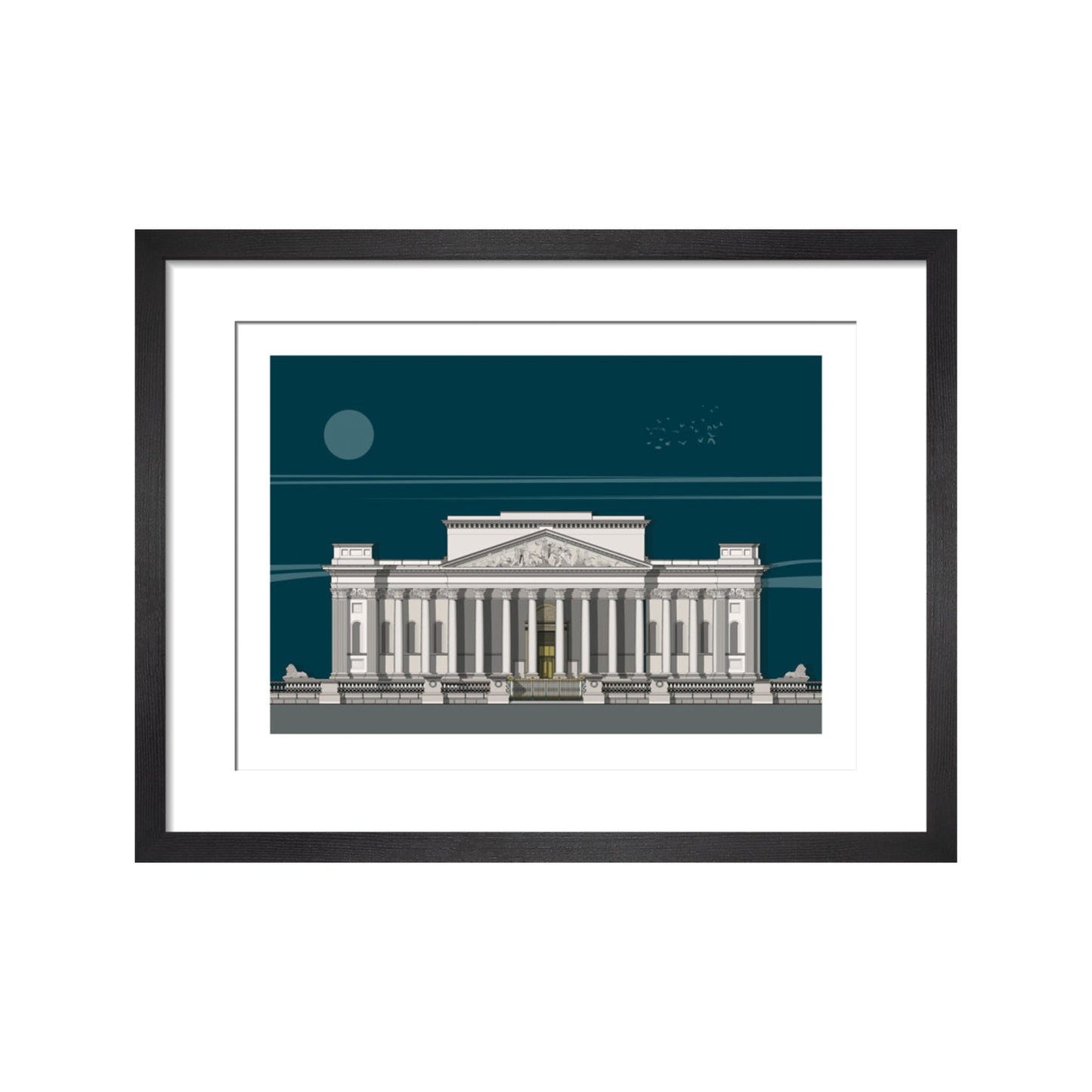 Fitzwilliam Museum Founder's Entrance - Art print